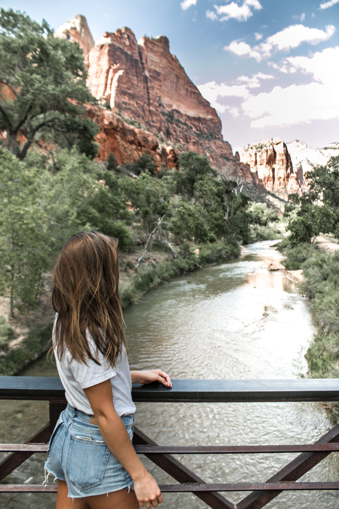 Karen at Zion National park