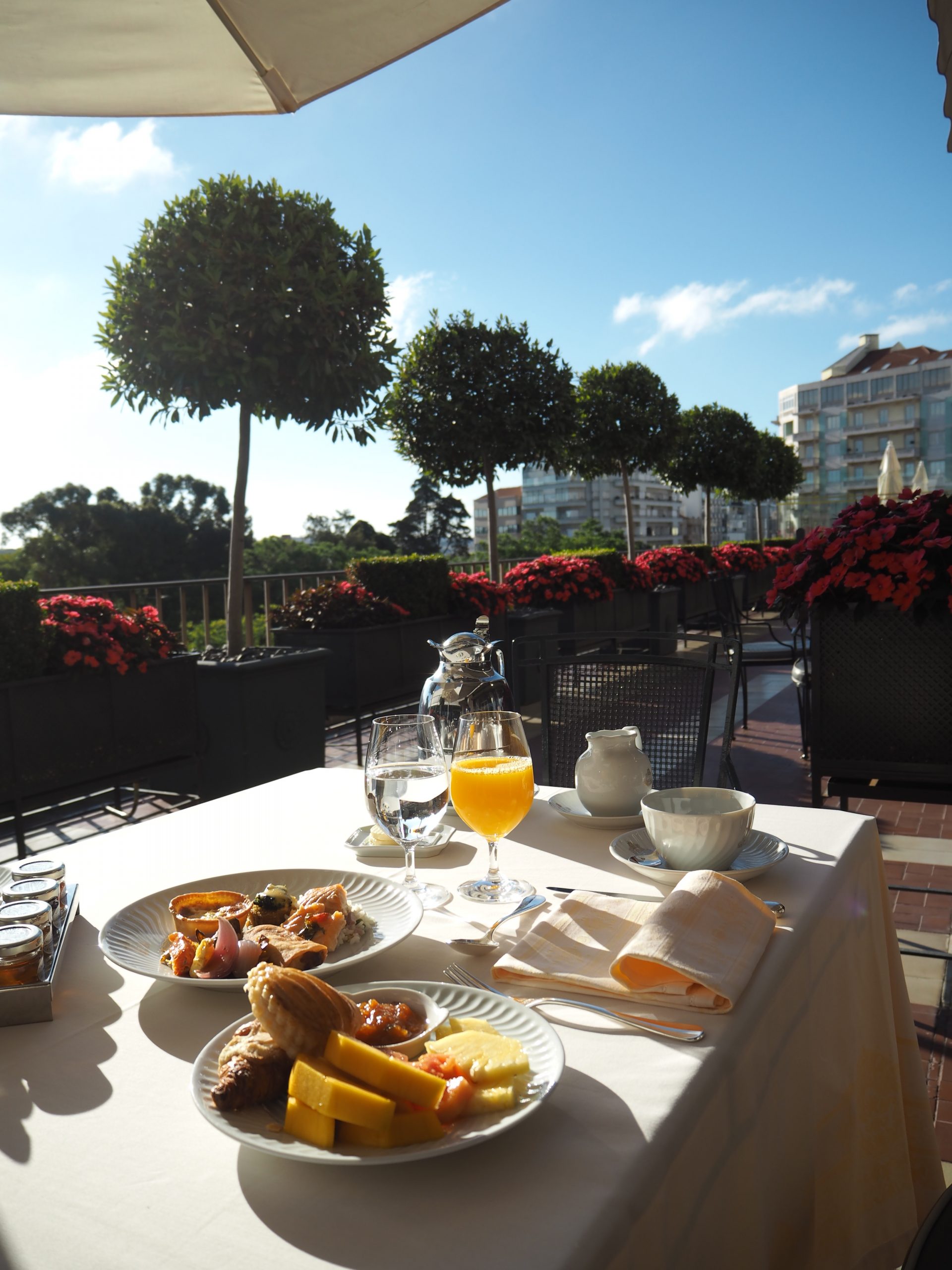 breakfast at Four Seasons Hotel Ritz Lisbon