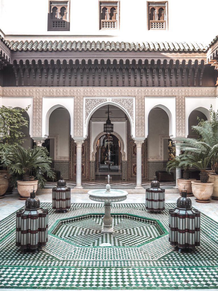 A Luxury Riad Experience In Fez - La Maison Bleue | lifestyletraveler.co | IG: @lifestyletraveler.co
