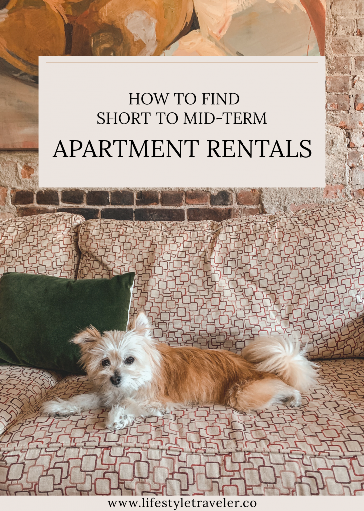 How To Find Short to MidTerm Apartment Rentals Lifestyle Traveler
