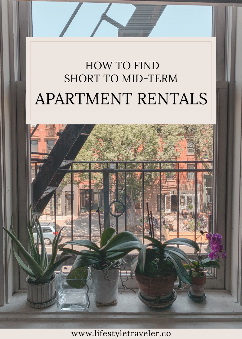 How To Find Short to MidTerm Apartment Rentals Lifestyle Traveler