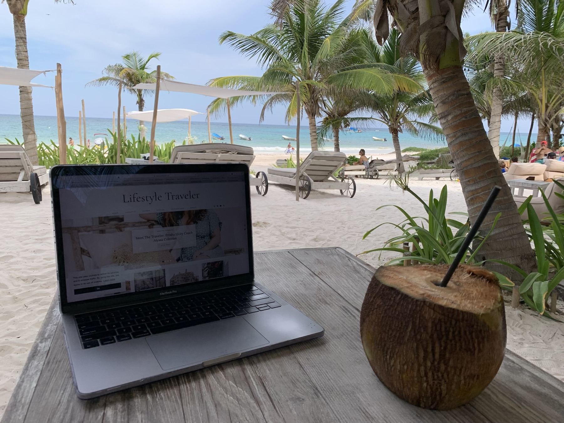 Tulum Remote Work and Wellness Retreat | lifestyletraveler.co | IG: @lifestyletraveler.co