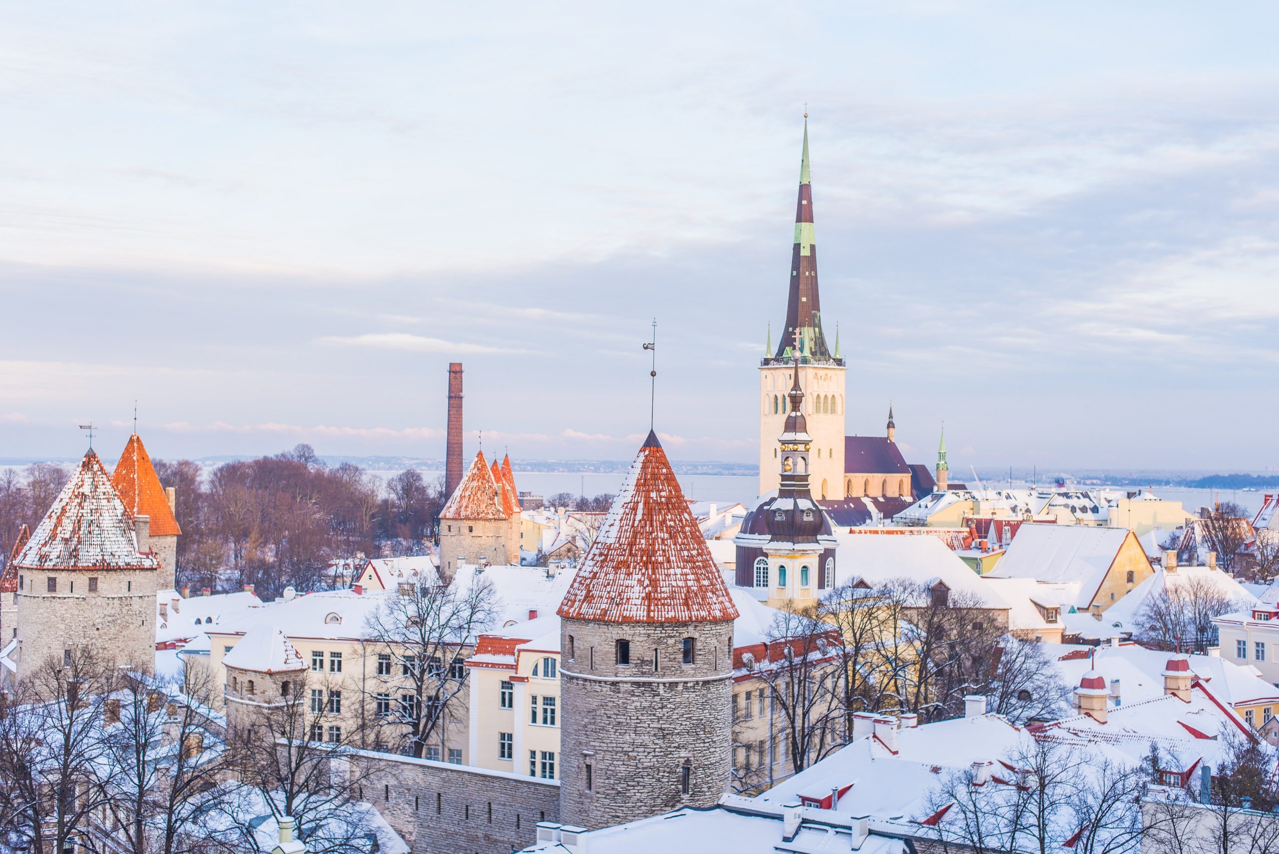 Tallinn in winter - best winter wonderland places to visit