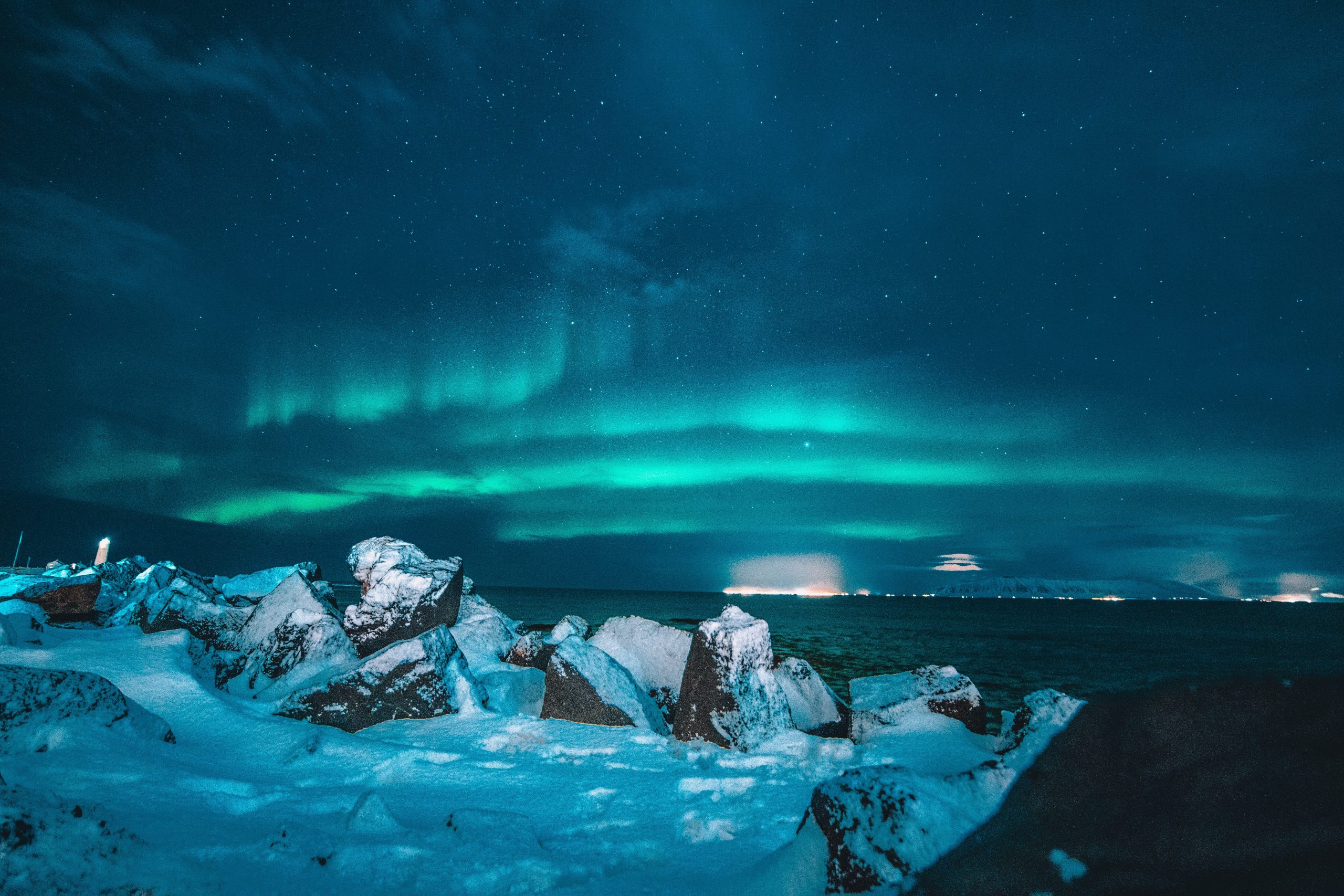 Iceland, Northern light