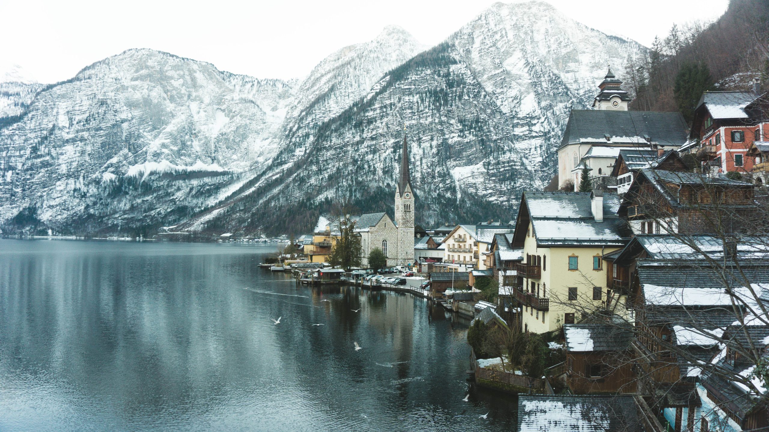 Hallstatt in winter